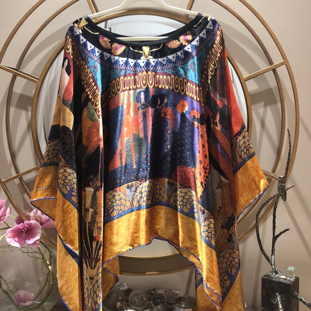 Pierangelo Masciadri Italian Silk blouse
